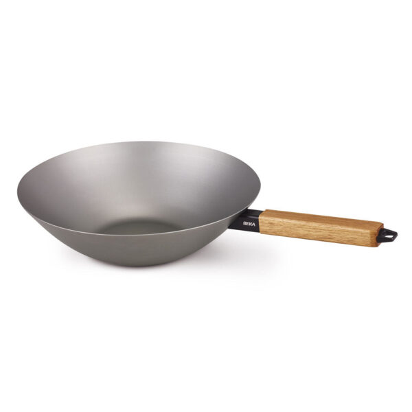 Poêle wok Nomad 24 cm en acier carbone
