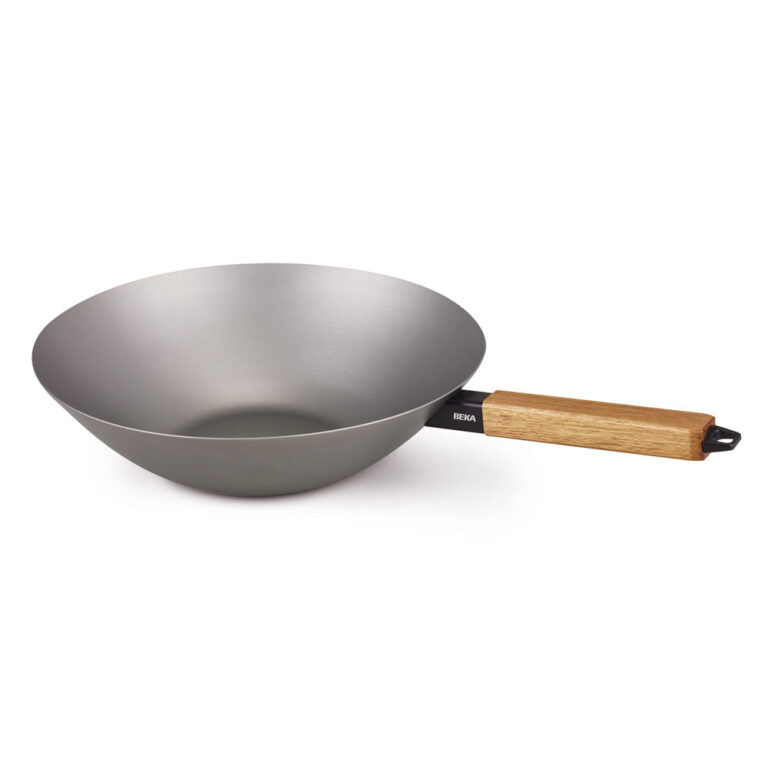 Poêle wok Nomad 24 cm en acier carbone